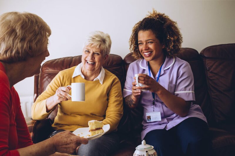 carer with senior women