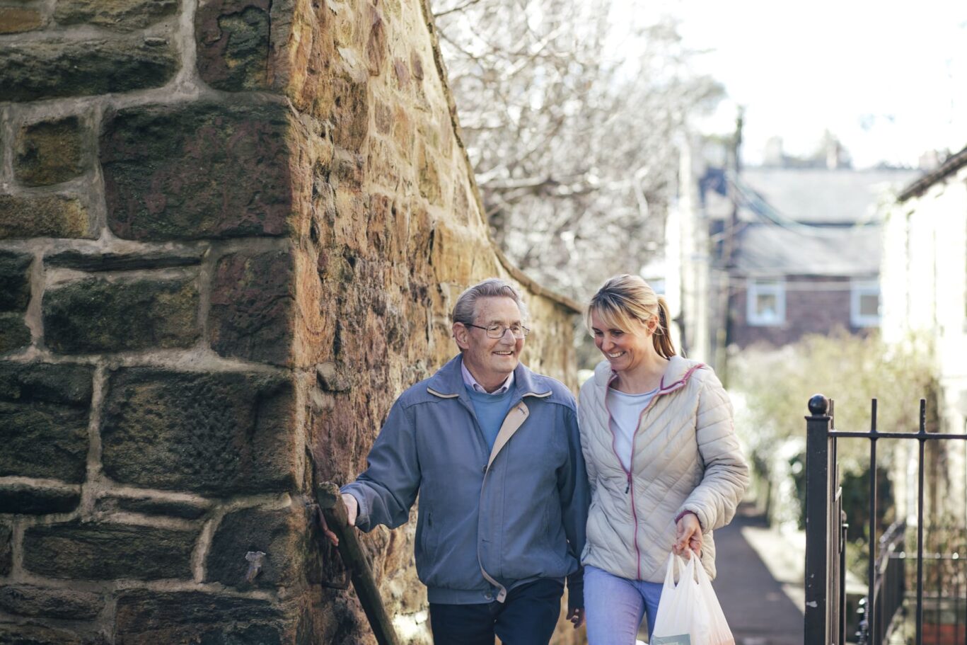 carer with senior man