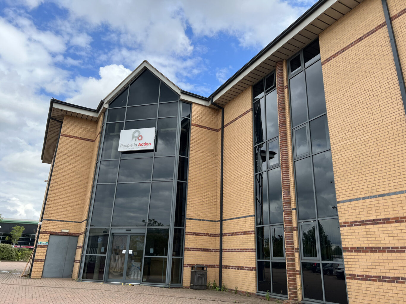 new office building st davids way close up